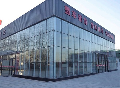 上海4S店展厅玻璃幕墙检测