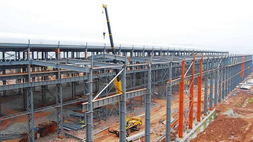 福建省泉州市厂房钢结构加固改造