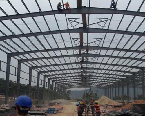 福建省泉州市厂房钢结构加固改造