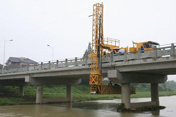 湖南省湘潭市过江桥梁开裂检测